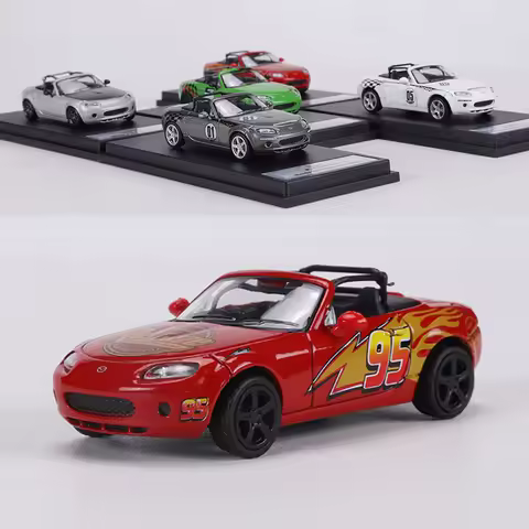 DCT 1:64 MX-5 Race Car Alloy Model Car