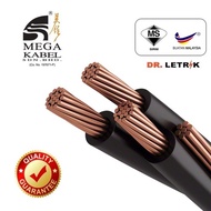 [ Per Meter ] Cable MEGA 10mm² / 16mm² / 25mm² Single Core (Black)