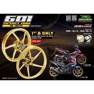 Honda RS-X (ABS) RS150 RS150R 18 INCH Sport Rim Rapido 601 NEW 6 Kaki