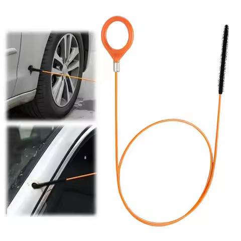 Sink Dredger Reinforced Hook Tip Break-Proof Wire Rope Hair Clog Remover Long Reach Sink Cleaner
