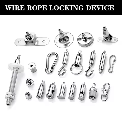 Various Types of Lighting Accessories & Lighting Cable Clamps & Cable Hooks & Pendant Lamp Fixing Ac