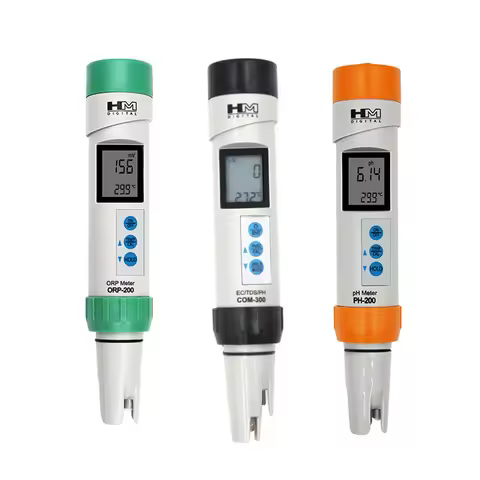 HM Digital Water Quality Tester 2/3/4 in 1 Combo Meter TDS EC Temp PH Meter PH-200 PH Meter ORP Test
