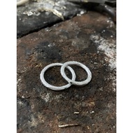 Pure Natra s999 silver ring, hand-carved brand Q T Silver Jewelry
