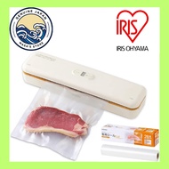 IRIS OHYAMA Vacuum Sealer VPF-S50 – Compact, 50kPa Suction Power, (Requires Voltage Converter)