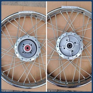 CT 100 BAJAJ REAR HUB ASSY W/ RIM & BEARING (RAYUS) IAN