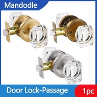 Xj Antique Brass Door Knobs Crystal Door Knob Passage Door Knobs Glass Interior Door Knob For Hall A