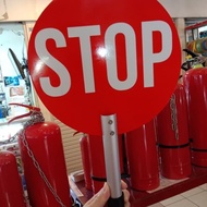 While 20CM DIAMETER STOP SIGN 20CM HANDLE LALU SIGN STOP SIGNLintas