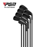 PGM Mo eyes golf iron 5 6 7 8 9 P S loft 52 56 golf wedge glossy black club set for right handed men