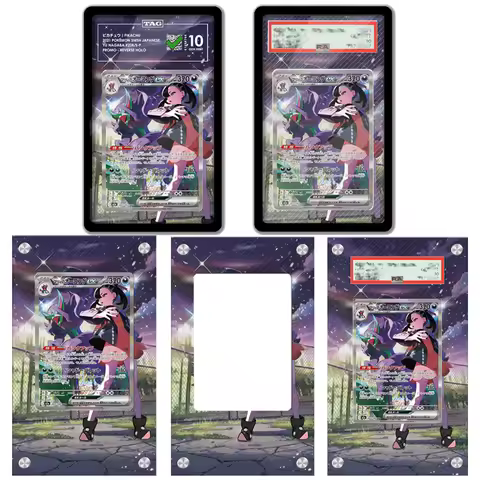 Art Display for Pokemon Card Grimmsnarl Ptcg Mega Dream Anime Game Card Expand Art Display Case Psa 