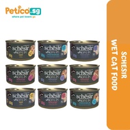 Schesir Cat 80g After Dark Canned Wet Cat Food (Pate / Wholefood)