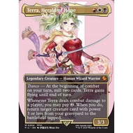 FIC_204 Terra, Herald of Hope *Final Fantasy Commander Extended Art Portrait EA* MTG Magic: The Gath