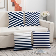 Minimalist Geometric Pillow Case 45x45cm 1pc/4pcs - Line Art Cushion Cover Soft Sofa Decor