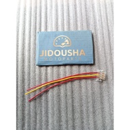 TOMBOL JDS 3 Pin Point Switch Button Cable Socket