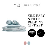 SUTRA SILK 8 Piece Baby Silk Bedding Gift Set