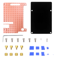 【Exclusive Limited Edition】 Raspberry Pi 4 Pure Copper Heatsink Case Passive Cooling Bottom for Rasp