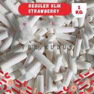 Gabus Busa Filter Reguler Klik Strawberry 1Kg Premium