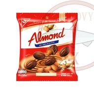 ยูไนเต็ดอัลมอนด์เคลือบช็อคโกแลต United Almond  มีให้เลือก 5 รสชาติ 247.5 กรัม 46 เม็ด United Woody O