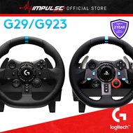 Logitech G29 / G923 Gaming Racing Steering Wheel + Pedal + Drive Force Shifter (Compatible PS4, PS5 