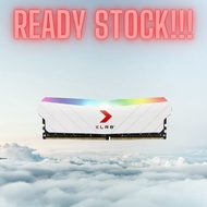 PNY XLR8 8GB EPIC-X WHITE DDR4 3200MHZ RAM