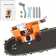 Portable Chainsaw Chain Sharpener Quick Chainsaw Grinder For Outdoor Use Aluminum Manual Chainsaw Ch