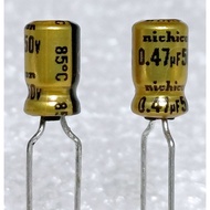 Nichicon SW 0.47uf 50v Capacitor