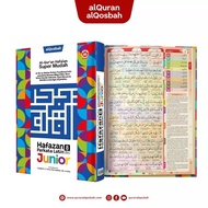 AlQuran Hafazan 8 Blok Junior Perkata Latin size A5 - AL QOSBAH