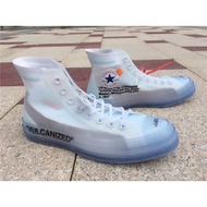 ✹☽ Off White x Converse Chuck Taylor 70s สีใส/ขาว/ขาว US11=UK10=EUR45 One