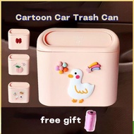 Car Trash Can Cute Storage Bin Storage Trash Bag Car Supplies Car Hanging Bin