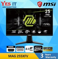 MSI MAG 255XFV (24.5" VA FHD 1MS GTG 250HZ) GAMING MONITOR