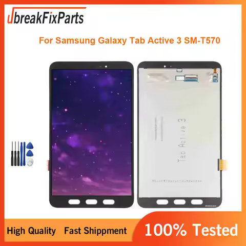 8" LCD For Samsung Galaxy Tab Active 3 T570 T575 T577 SM-T570 LCD Display Touch Screen Digitizer Ass