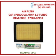 DOSAN AIR FILTER FOR PERODUA ATIVA 1.0 TURBO (A-BZ110D/OEM: 17801-BZ110)
