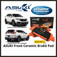ASUKI Front Brake Pad Honda CRV 2017 CRV 2018 CRV 2019 CRV 2020 RW1 (USA Model) CERAMIC Brake Pad CF