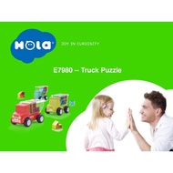 Truck Puzzle game/ Iq development toys/ Toy car/Educational puzzle game/HOLA TOYS