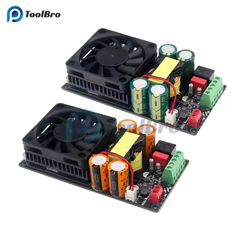 1000W IRS2092 Mono Channel HiFi Sound Power Amplifier Board Audio Amp ±50V-±80V for 4-8ohm Car Karao