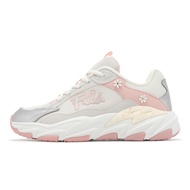 Fila Daddy Shoes Cherry Blossom Women's Festival Gray Pink Thick-Soled Casual [ACS] 5C306Z515