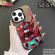 IMD Hologram Black Case Gundam Robot Casing for iphone 11 iphone 11 Pro iphone 11 Pro Max