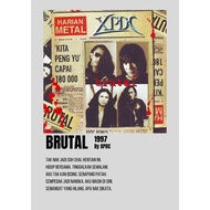 Album Cover Poster Brutal by XPDC