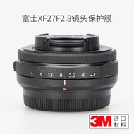 Suitable for Fuji XF27F2.8 Second-Generation Lens Protective Film Sticker Skin 3M