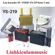 Loa Karaoke Bluetooth Qixi 2050. 2 Mic và Loa Karaoke SU YOSD YS-219 Kèm 2 Mic