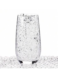 12,000顆水凝膠顆粒清澈的花瓶填充物水成長球花瓶水晶果凍球浮動花的蠟燭珍珠婚禮中心