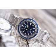 Seiko Presage SRPG05J1 60's Style Blue Automatic Stainless Steel Men Dress Watch