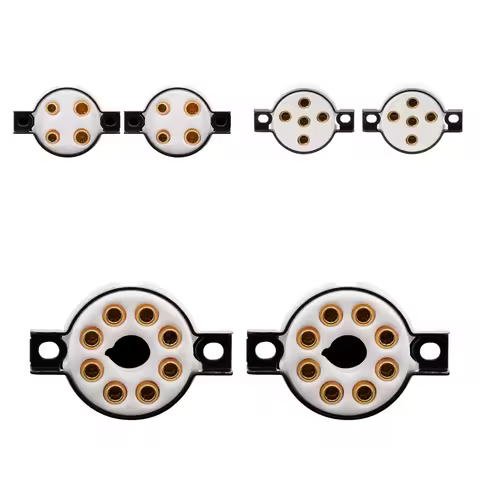 Vacuum Tube Socket 4pin 5pin 8pin 300B 5Z3 UX4 2A3 274 572B 811