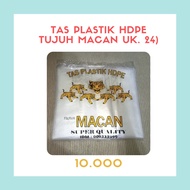Hdpe Plastic Bag "Seven Tiger" Uk. 24