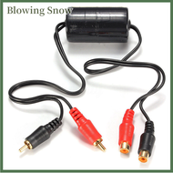 Blowing RCA Audio NOISE FILTER Suppressor GROUND LOOP isolator สำหรับรถยนต์และเครื่องเสียงภายในบ้าน