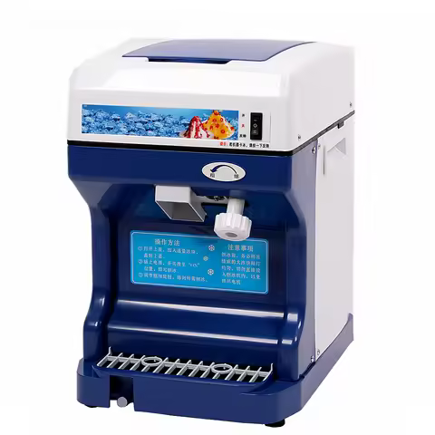 Ice Crusher Commercial Ice Tube Crushing Electric Ice Crusher Shaver