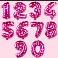 Number 2 Letter Foil Balloons 40 cm Star Birthday Party Supplies Balloon