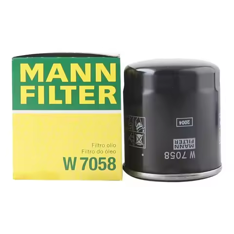 MANNFILTER W7058 Oil Filter Fits PEUGEOT 206 2007 2008 407 CITROEN C4 C5 C6 Xsara Picasso 1109CA 110