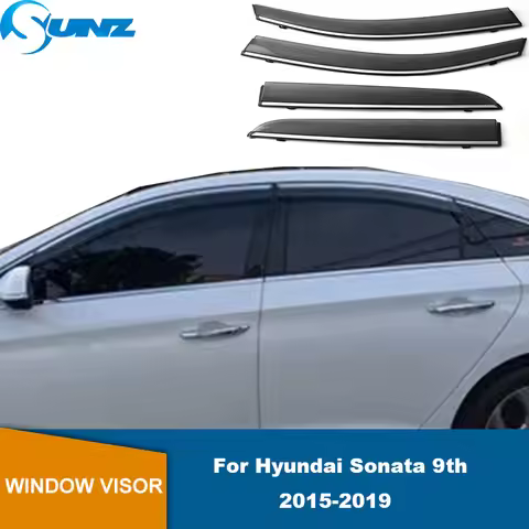 Window Deflector For Hyundai Sonata 9th 2015 2016 2017 2018 2019 Window Visor Vent Sun Shade Rain Gu
