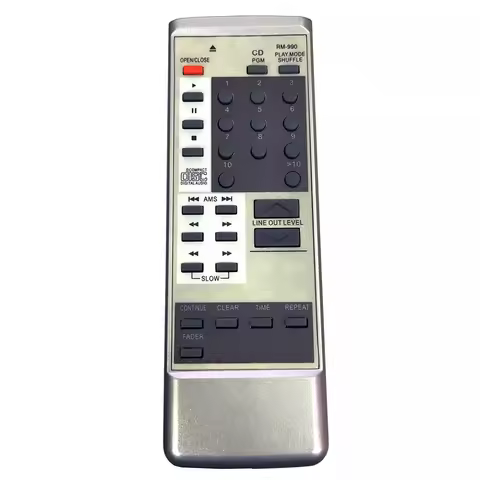 RM-990 Replacement for Sony CD Player Remote Control CDP497 CDP590 CDP790 CDP970 CDP990 CDP991 CDP22