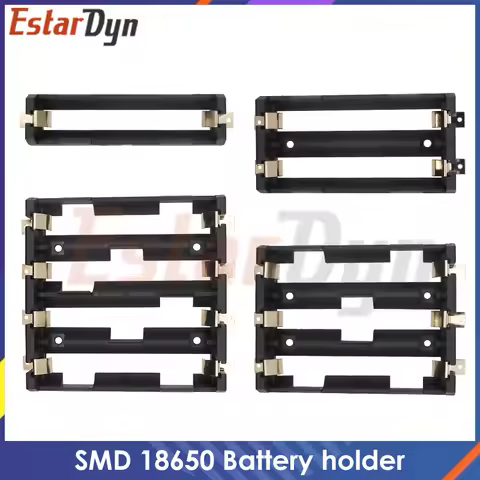 18650 Battery Box Single/Double/Three/Four SMT Patches Are Directly Inserted Into 1 To 4 Patch Batte